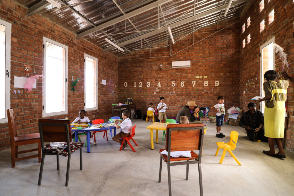 Benga Riverside Schule, Tete, Mozambique von Francis Kéré Foto: Francis Kéré