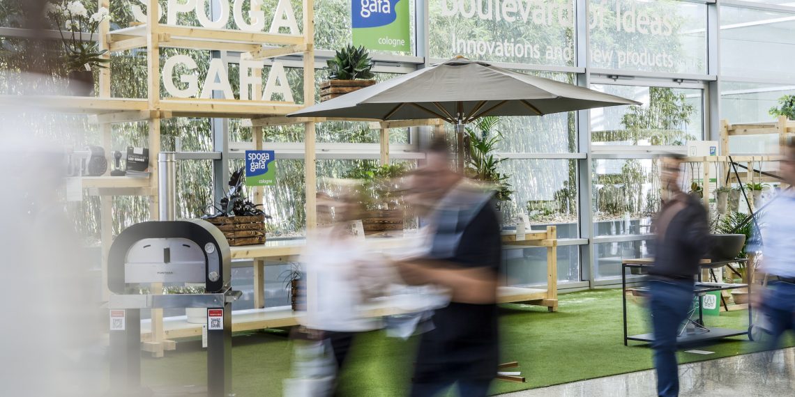 Der Boulevard of Ideas auf der spoga+gafa 2024 bietet einen komprimierten Überblick über die Produktneuheiten der teilnehmenden Aussteller aller Ausstellungsbereiche. Foto: Koelnmesse