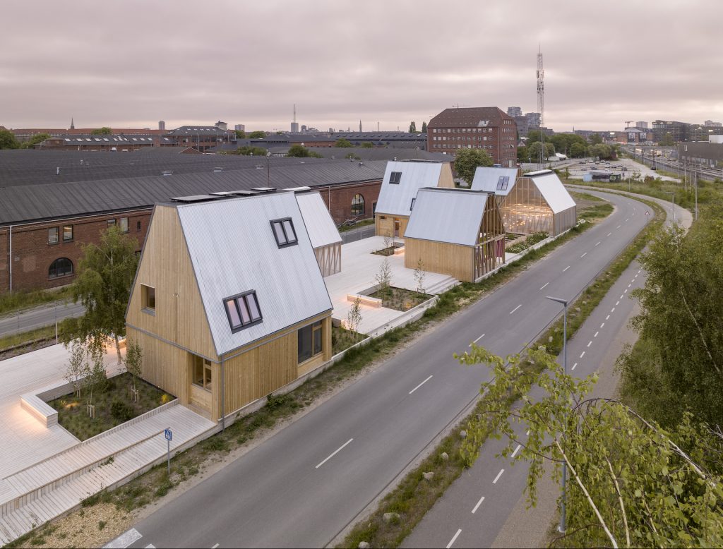 Living Places Kopenhagen ist ein von der Velux Group initiiertes visionäres Projekt zur Zukunft des Bauens. Dessen sieben prototypische Bauten in Kopenhagen besichtigt werden können. Foto: Velux/Adam Mork