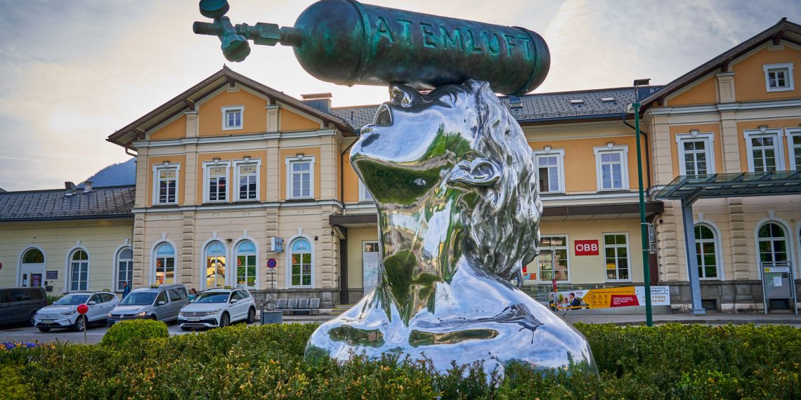 Xenia Hausner, Atemluft, Foto: Thomas Bakos, Courtesy Kulturhauptstadt Europas Bad Ischl Salzkammergut 2024